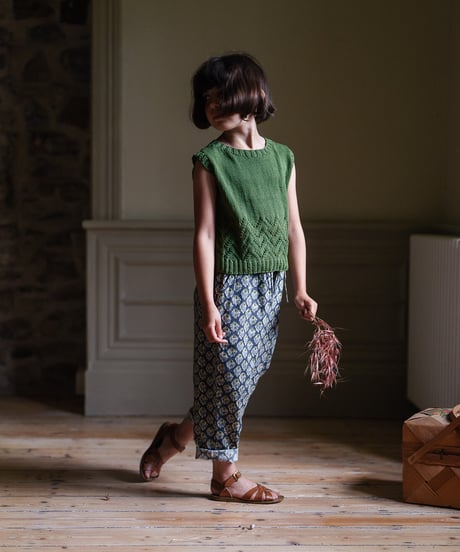 Little Cotton Clothes - Charlotte Trousers Thistle Floral