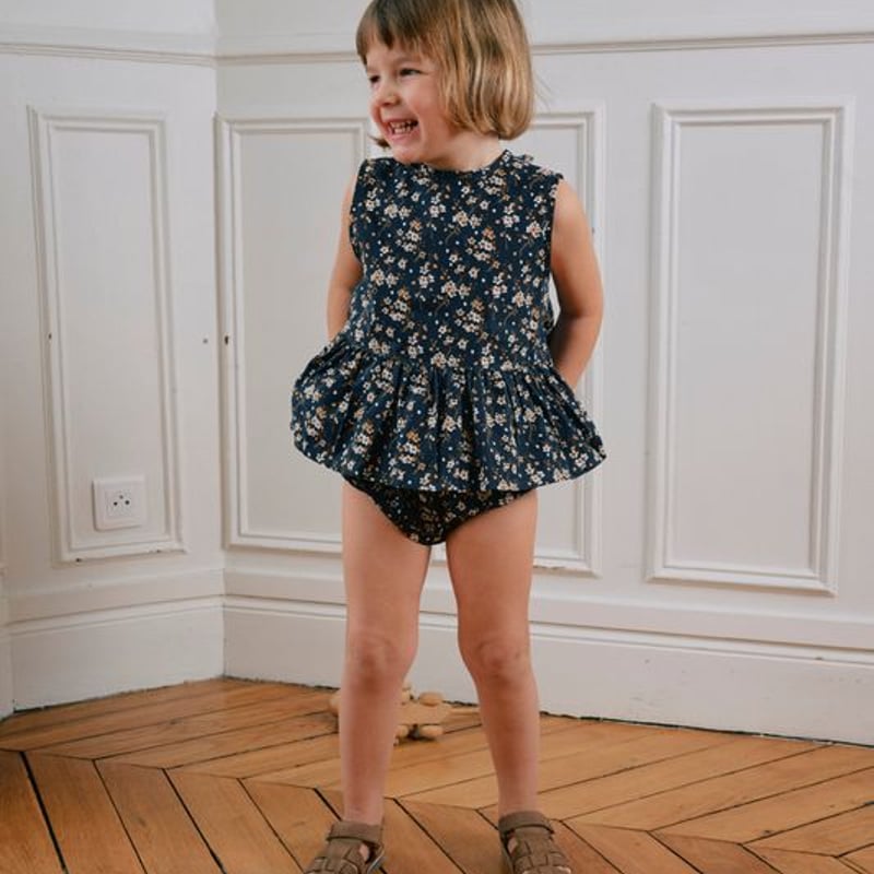 【gu】Maison Marelle / 4y Maison Marelle - Blouse VOSGES- cherry blossom