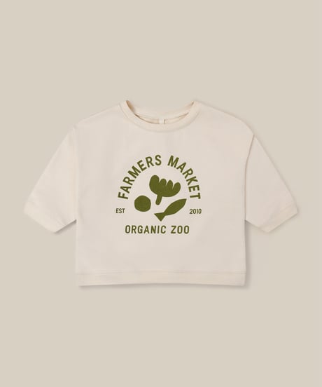 organic zoo - Market Logo Sweatshirt