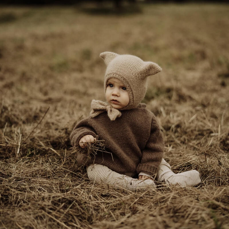 帽子 bambolina 予約【bambolina】silver grey kitty hat | lana