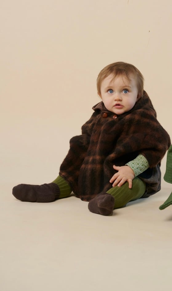 HELLO LUPO - N Poncho - Chestnut | UANDEL