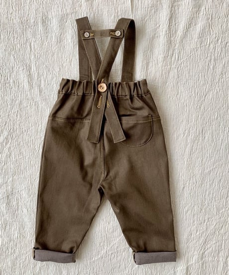 HELLO LUPO - Lupo Jeans / brown denim (18m〜5y size)
