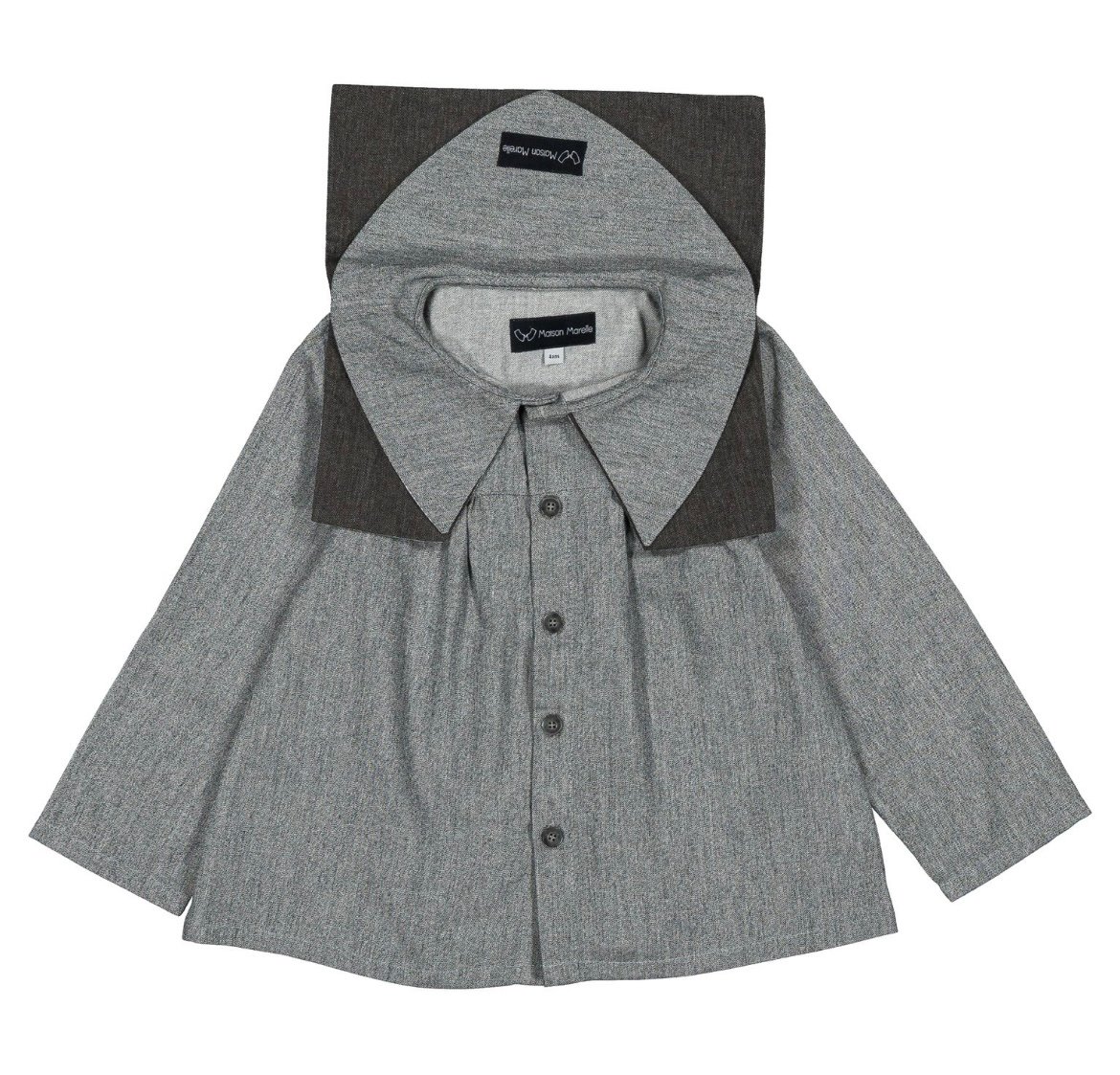 予約販売商品】 Maison Marelle - Shirt DUC- gray | UANDEL