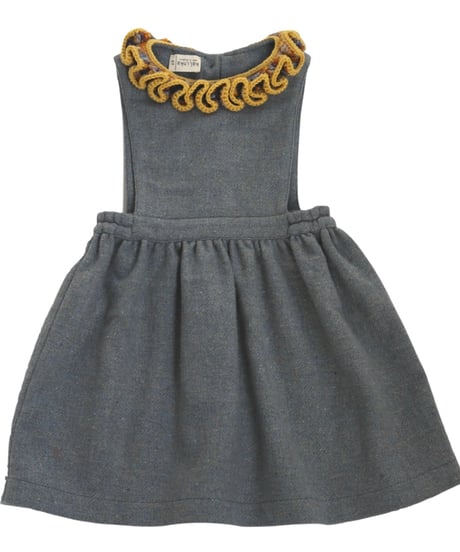 Kalinka - Liana Pinafore Chalk
