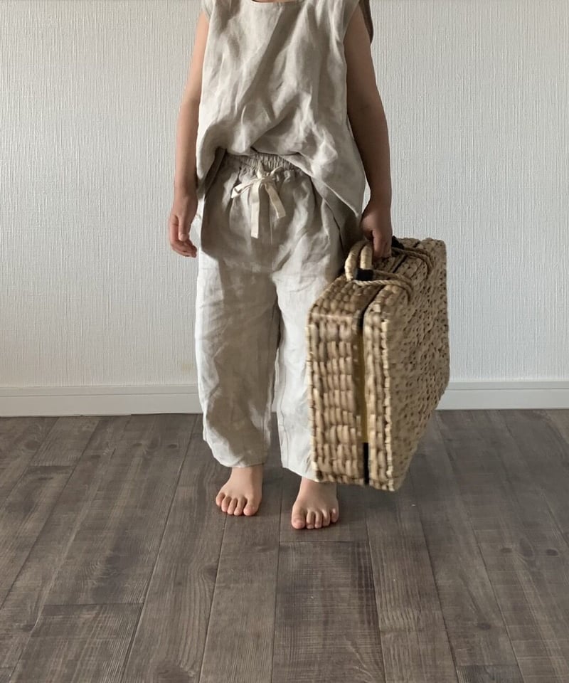 son and daughter - KOA LINEN SETS(Natural) | UA