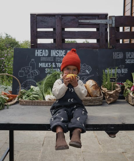 organic zoo - Charcoal Midnight Dungarees