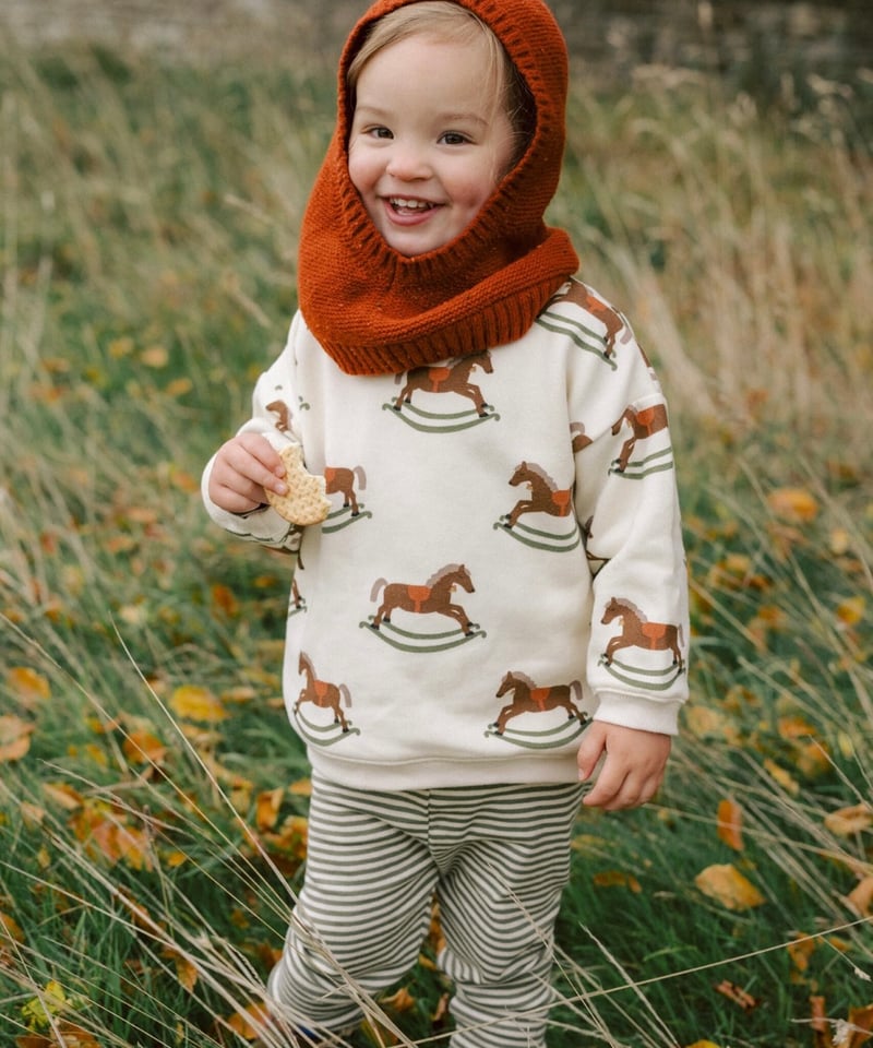 organic zoo ロッキングホース　3-4Y organic zoo - Rocking Horse Sweatshirt | UANDEL