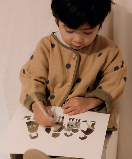 organic zoo - Reversible Artist Cardigan