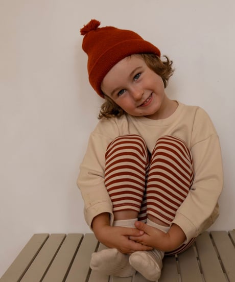 organic zoo - Paprika Stripes Leggings