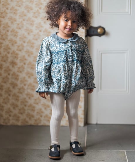 Little Cotton Clothes - Nancy Romper - Midwinter Floral