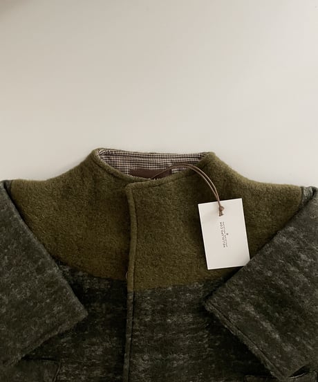 HELLO LUPO - Bell coat / marble green