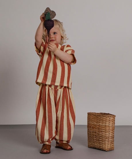 organic zoo - Tomato Stripes Resort Pants