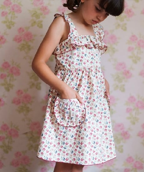 Little Cotton Clothes -  Sandy Dress Sundae Floral