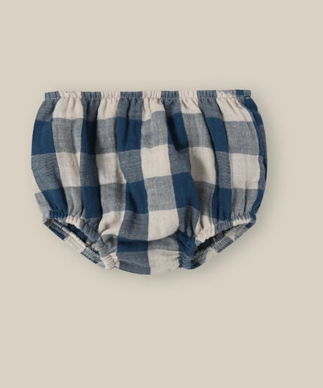 organic zoo - Pottery Blue Gingham Shortie送料無料