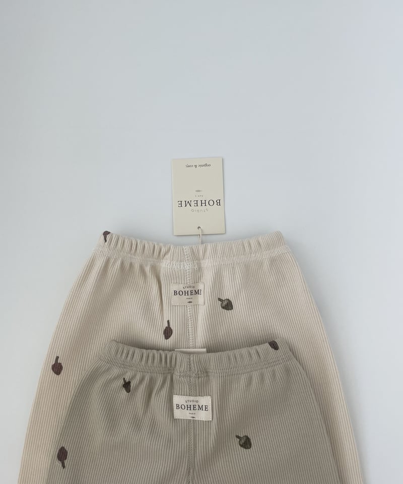 STUDIO BOHEME PARIS -LEGGINGS ROM POM ラスト6y | U