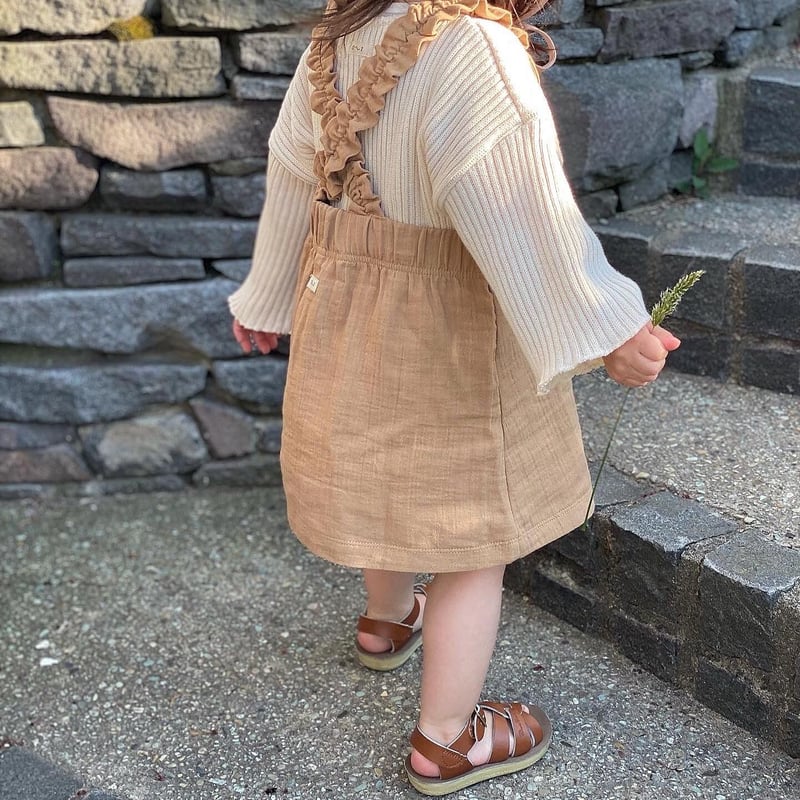 ワンピース ORGANIC ZOO   CINNAMON PICNIC DRESS 2-3Y Cinnamon Picnic Dress | Organic Zoo
