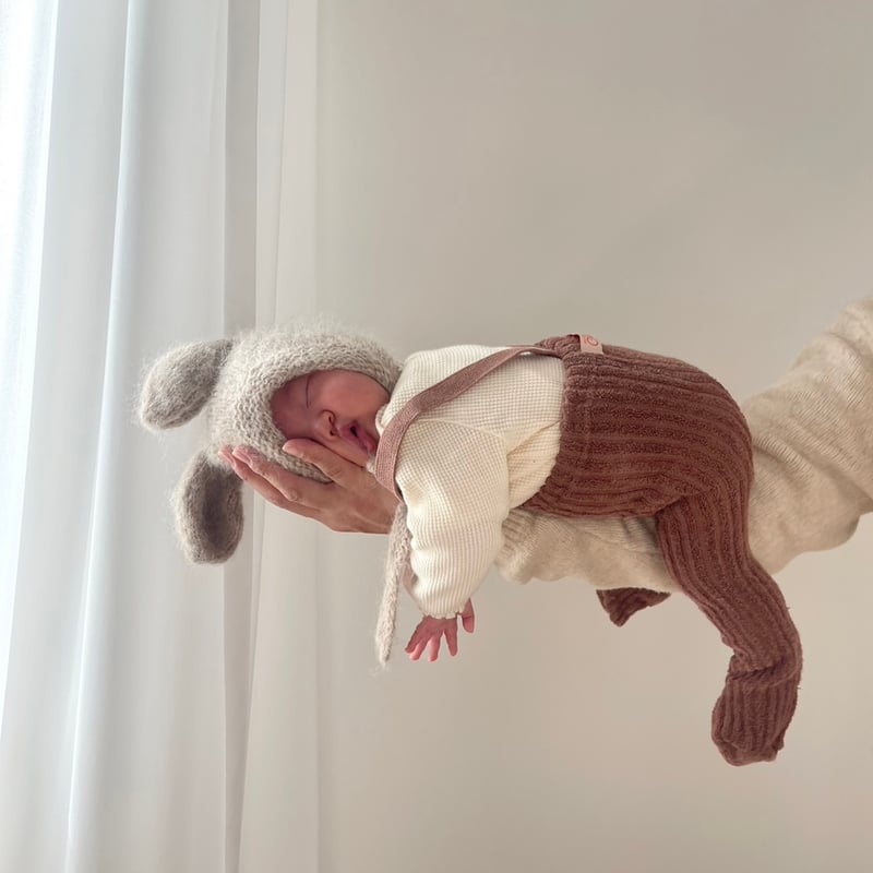 kiddy stuff ボンネット 2-4y 即納] kiddy stuff bunny ボンネット うさぎ | Pay ID