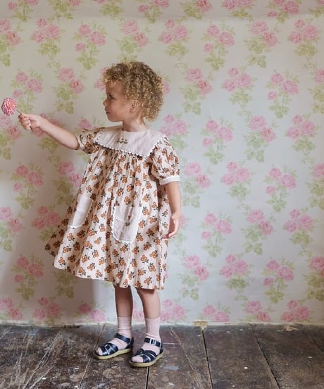 Little Cotton Clothes -  Winnie Dress Marigold Floral
