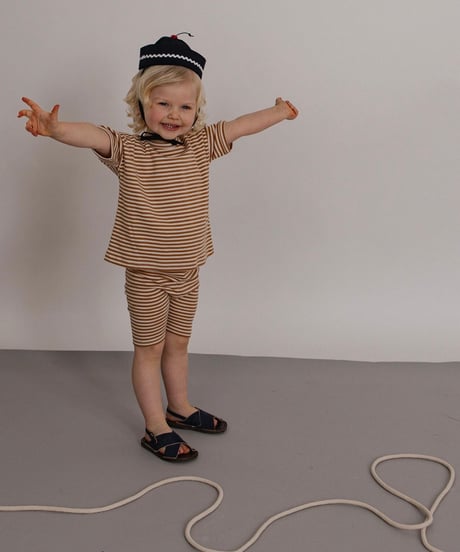 organic zoo - Copper Stripes Boxy T-Shirt