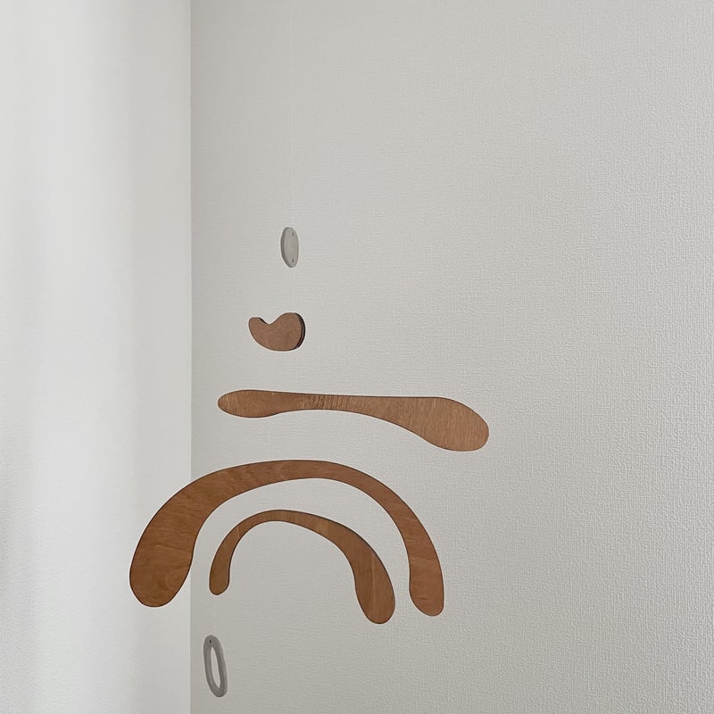 kinetic levi モビール mobile Lily Plywood All mobiles > Lily