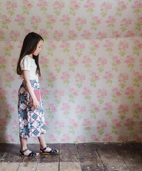 Little Cotton Clothes - Molly Trousers Patchwork Floral