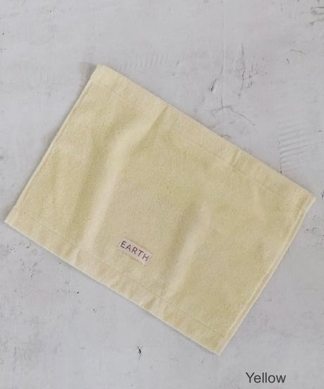 【予約】EARTH THE ARCHIVE - Plant dyed organic hand towel