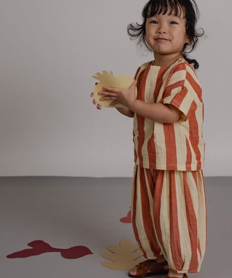 organic zoo - Tomato Stripes Resort Pants