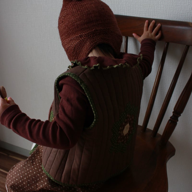 quilting patchwork vest | UANDEL