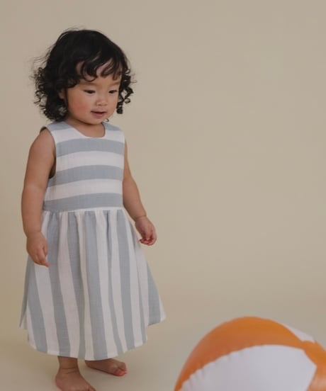 organic zoo - Sardine Stripes Sleeveless Dress