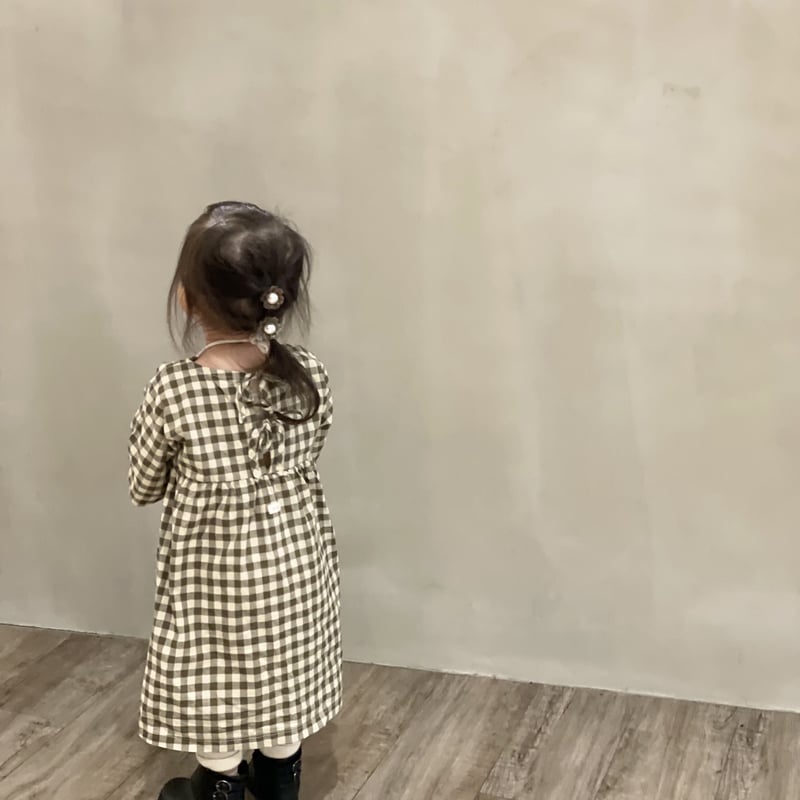 organic zoo - Olive Gingham Bella Dress 送料無料 |
