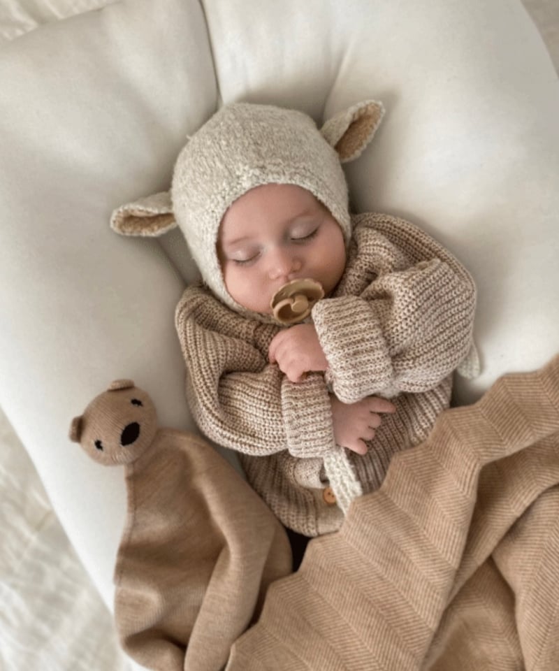 DROMe 00’s archive フェアリーグランジ ラムファー 羊革 GANG OF KIDS - Fairy Hat Alpaca & Silk Creme |