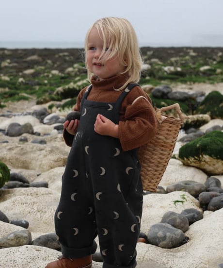 organic zoo - Charcoal Midnight Dungarees