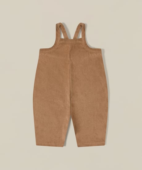 organic zoo - Gold Terry Cropped Dungarees