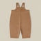 organic zoo - Gold Terry Cropped Dungarees