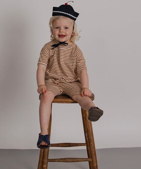 organic zoo - Copper Stripes Boxy T-Shirt