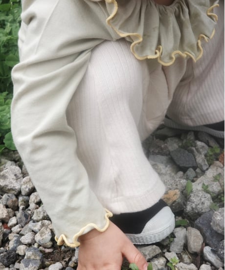 UANDEL - mellow collared tops (melon yellow)