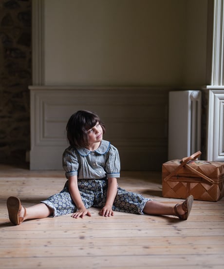 Little Cotton Clothes - Charlotte Trousers Thistle Floral