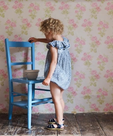 Little Cotton Clothes - Clara Romper Tenby Floral