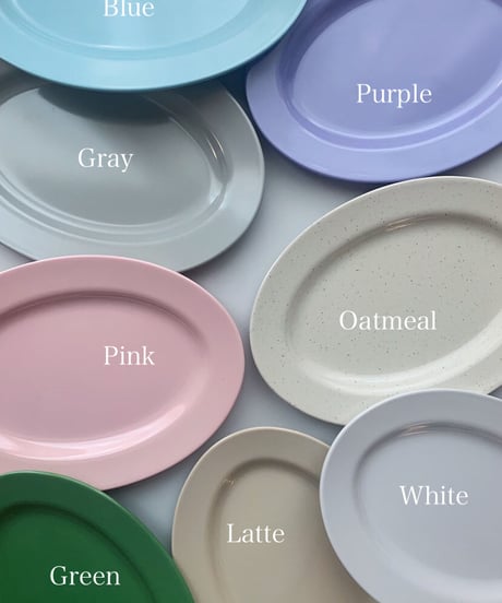 CINQ - OVAL PLATE