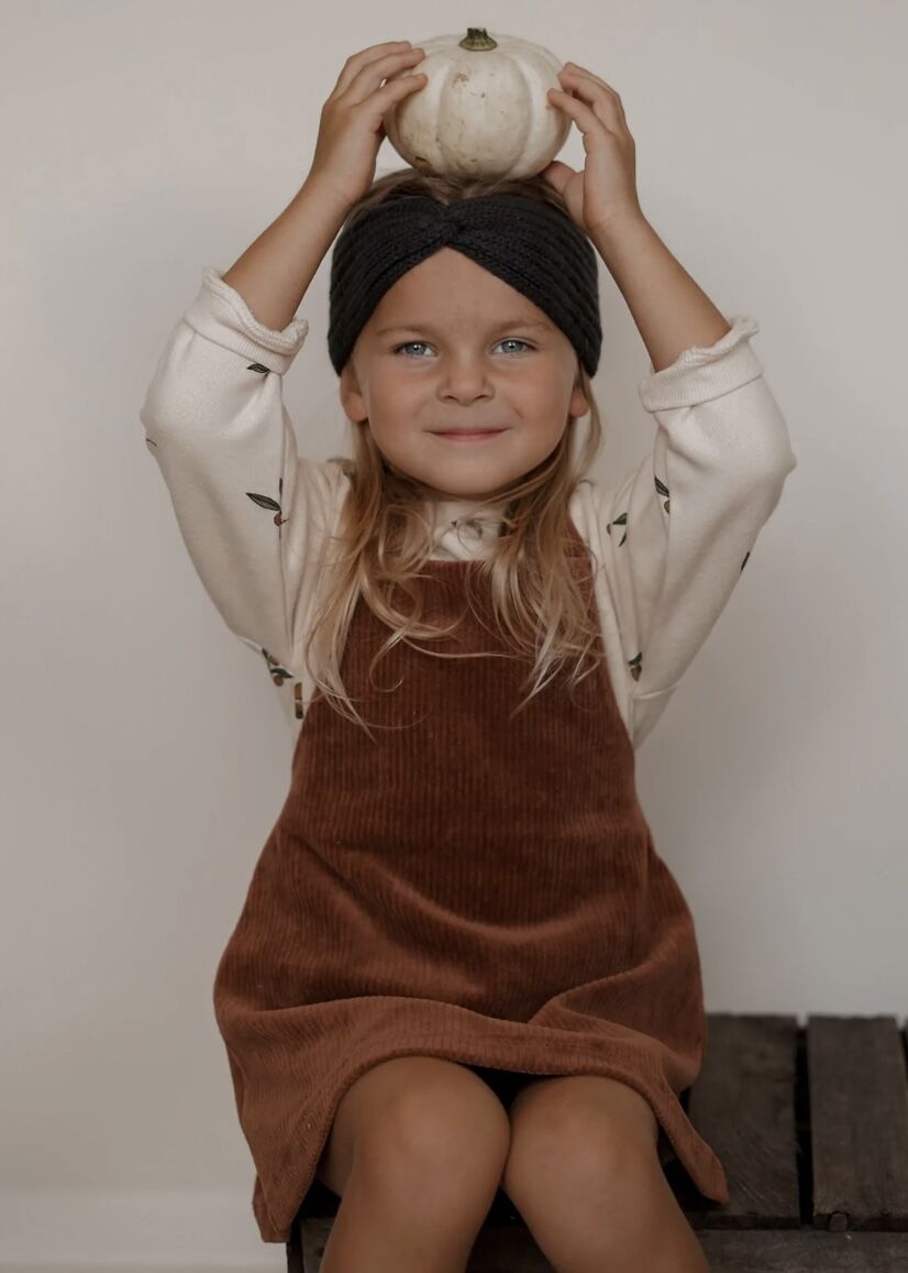 ワンピース ORGANIC ZOO CINNAMON PICNIC DRESS 2-3Y organic zoo - Cinnamon Pinny Dress | U andel