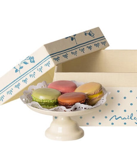 【予約販売商品】Maileg - Macarons et chocolat chaud (マカロンセット)