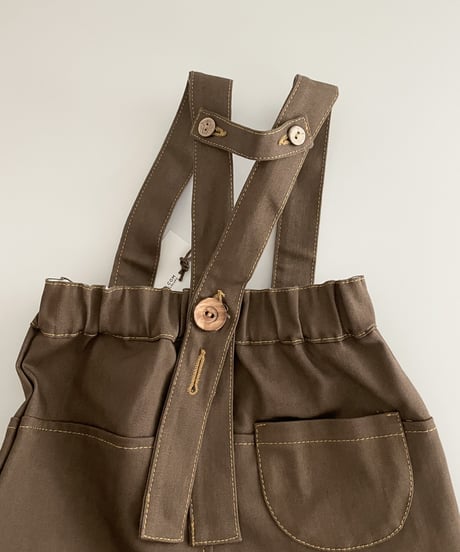 HELLO LUPO - Lupo Jeans / brown denim (18m〜5y size)
