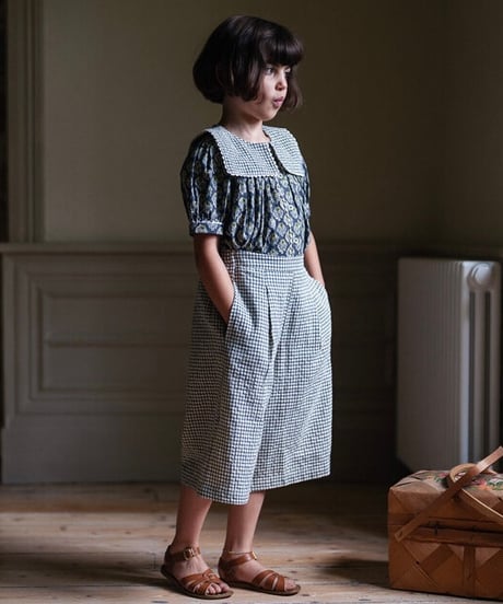 Little Cotton Clothes - Lara Blouse Thistle Floral