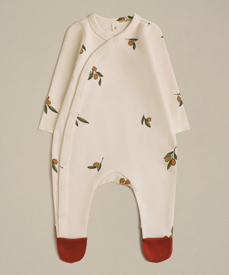 organic zoo Olive Garden Suit with contrast feet
