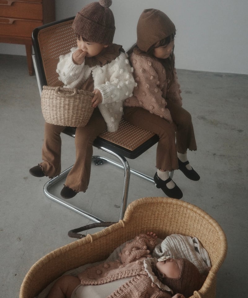 THE BLUEBERRY HILL - Popcorn Cardigan Cream |