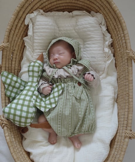 UANDEL - Willow Green Gingham Bloomers