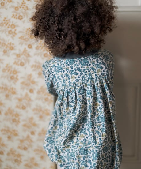 Little Cotton Clothes - Nancy Romper - Midwinter Floral