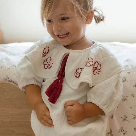 ワンピース Son and Daughter Oilio Embroidery Sets Son and Daughter - Oilio Embroidery Sets | UANDEL