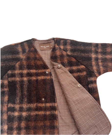 HELLO LUPO -  Kimono Coat - Chestnut