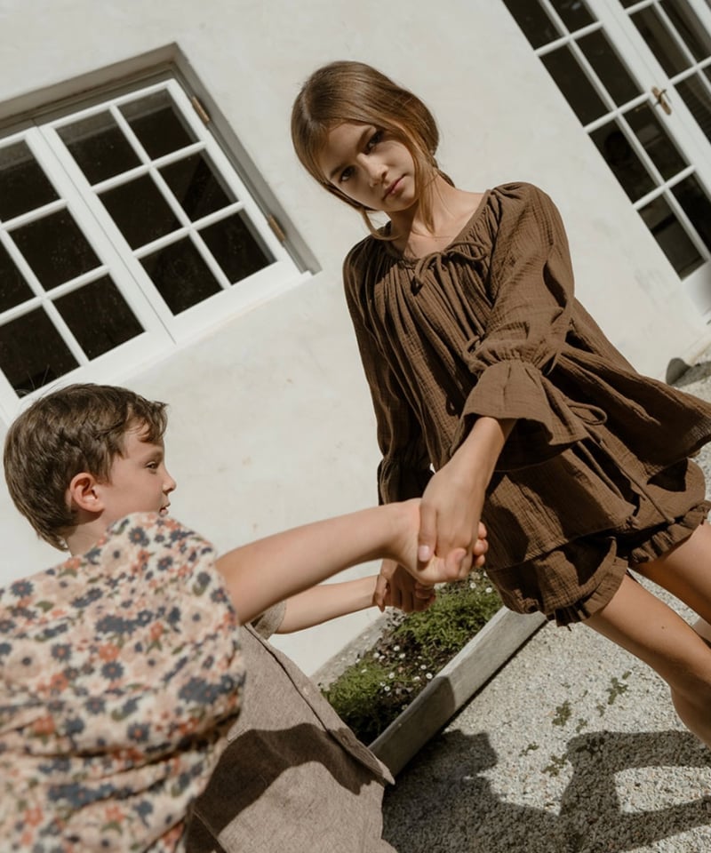 son and daughter リネンセットアップ son and daughter - SILA LINEN SETS | UANDEL